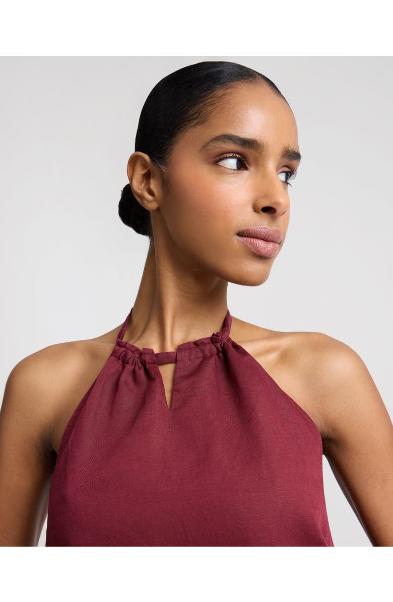 Onia Handkerchief Top, Alternate, color, Dark Cherry
