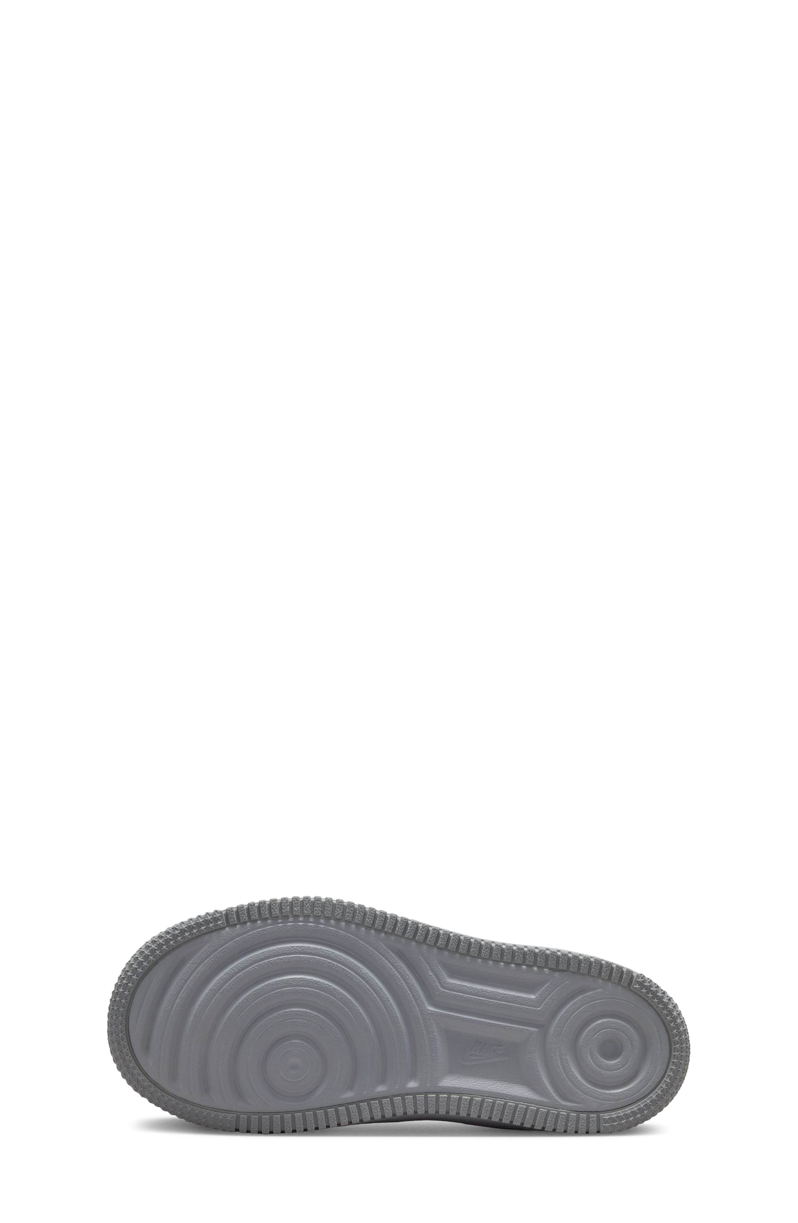 Nike Kids' Force 1 Low Basketball Sneaker, Alternate, color, Wolf Grey/ Work Blue