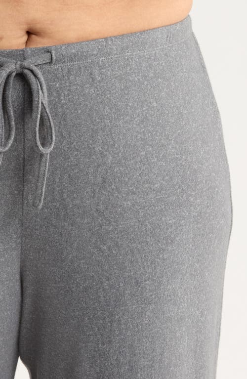 Nordstrom Brushed Hacci Pajamas In Gray