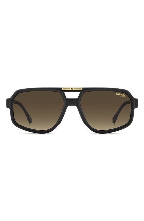 Victory 59mm Gradient Navigator Sunglasses
