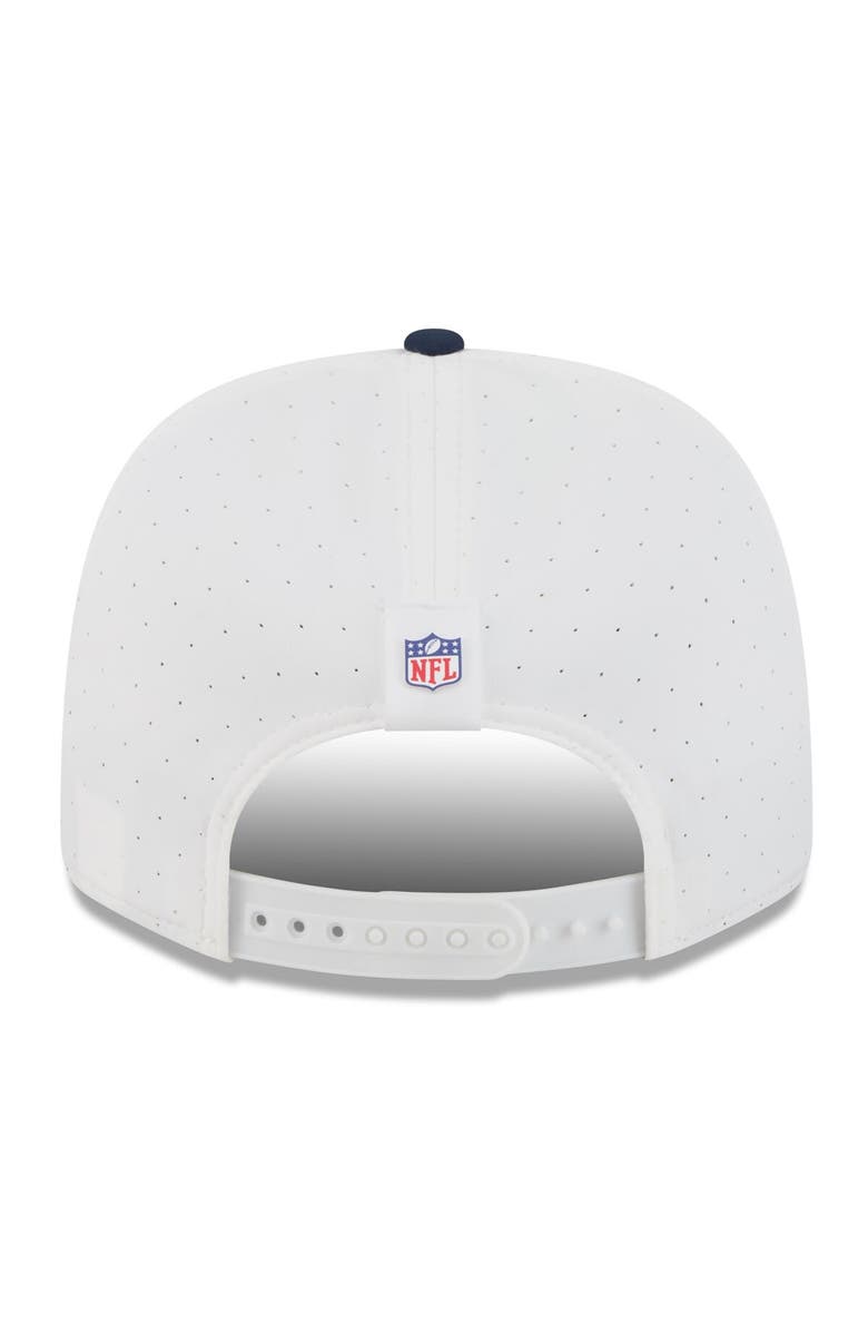 New Era Men's New Era  White/College Navy Seattle Seahawks 2025 NFL Training Camp 9SEVENTY Adjustable Hat, Alternate, color, White