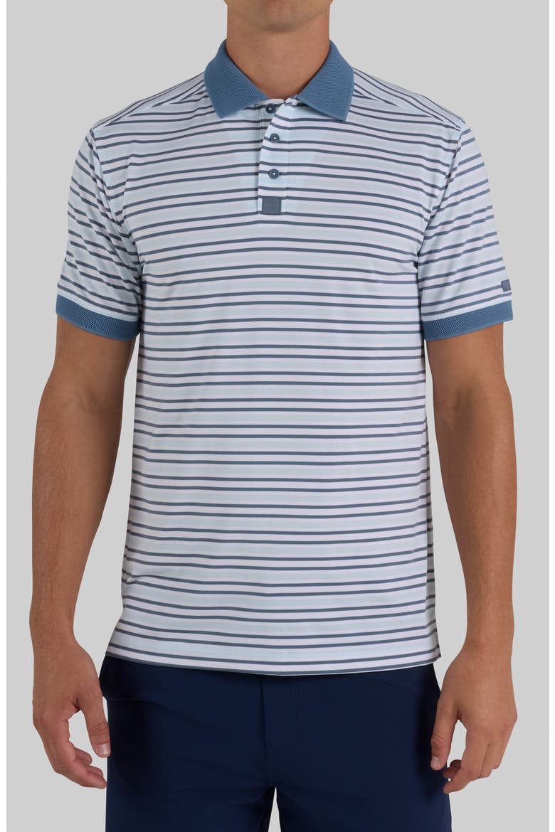 Ridge Performance Polo, Main, color, BABY BLUE/ BLUE MIRAGE