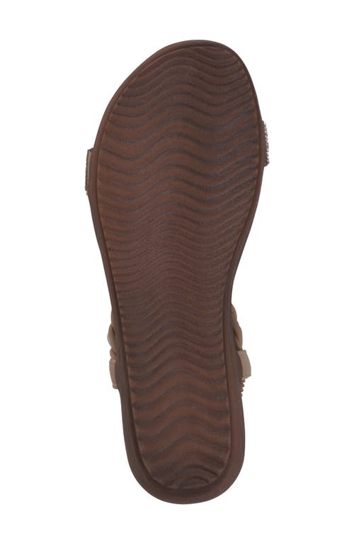 Gc Shoes Victoria Embellished Ankle Sandal In Tan