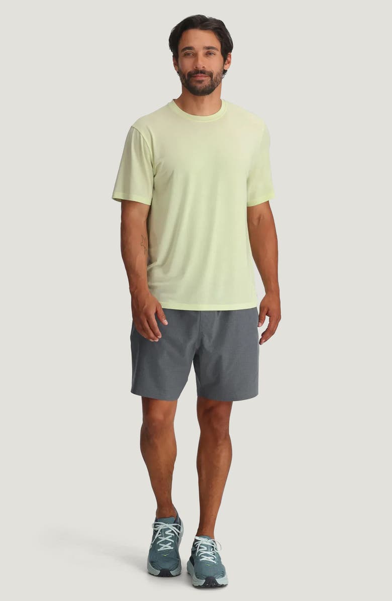 Free Fly Elevate T-Shirt, Alternate, color, Lime