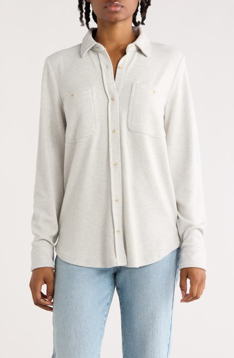 Lewis Button-Up Shirt Jacket