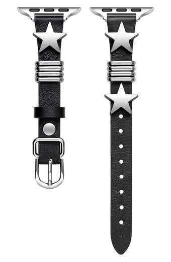 Posh Tech Austin Star Leather Apple Watch® Watchband