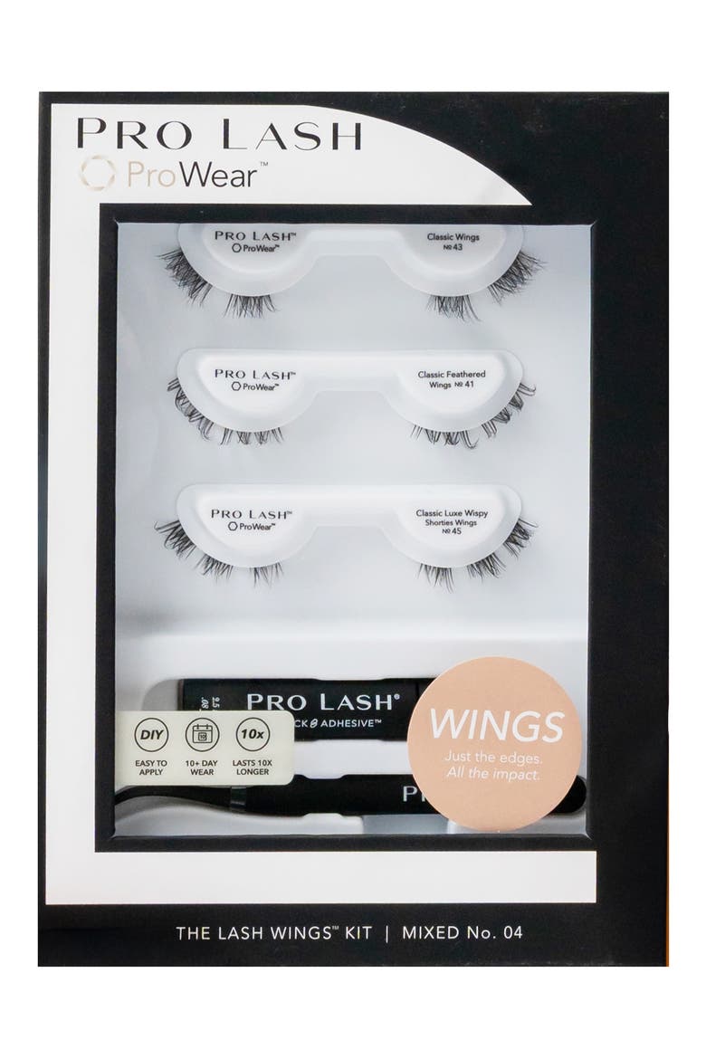 Lash Wings™ Mixed No. 4 Kit, Main, color, BLACK