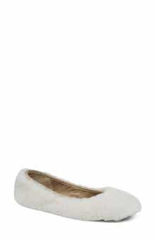Grace Footwear Reims Genuine Shearling Ballet Flat