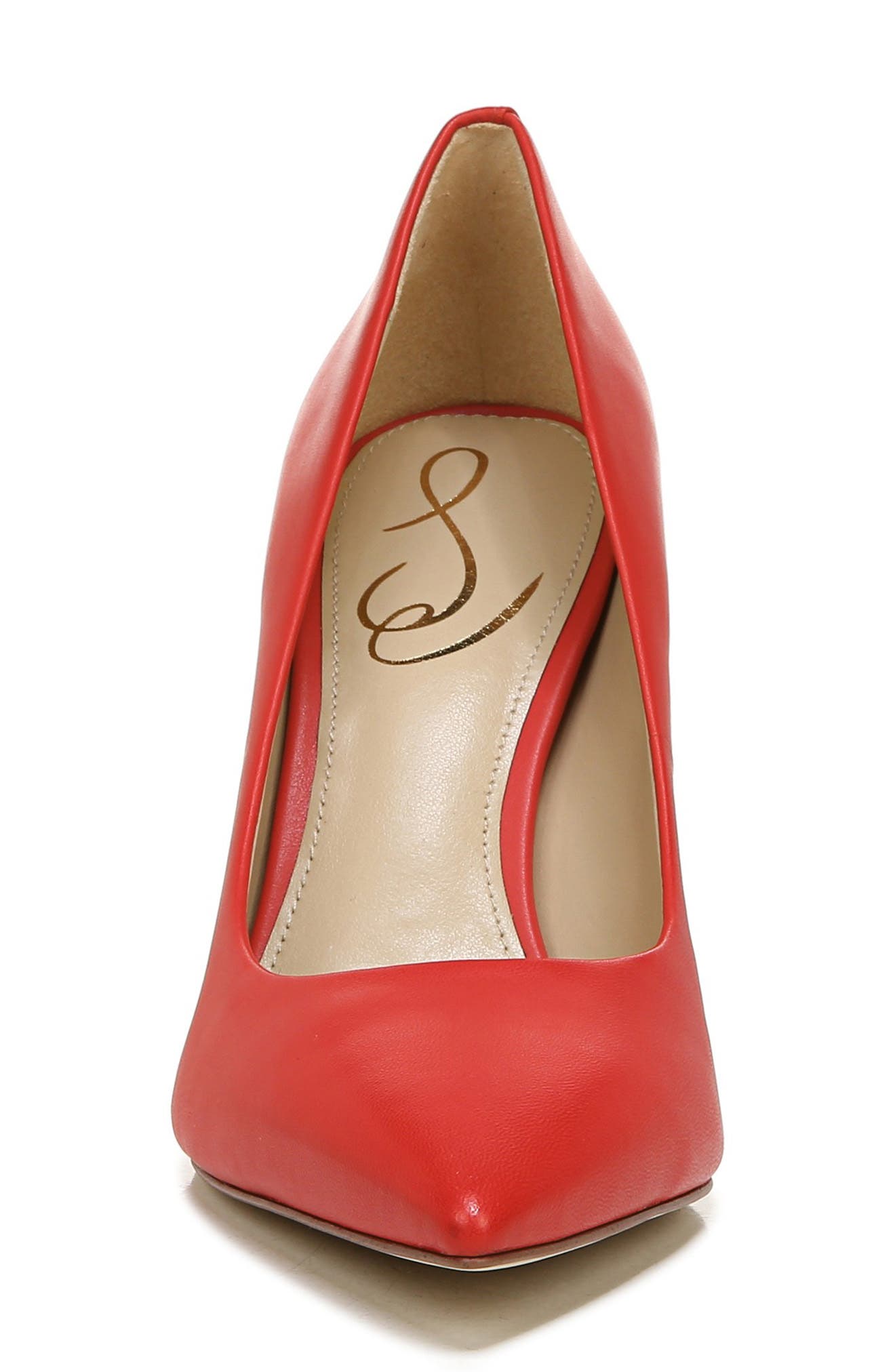 Hazel Pointed Toe Pump, Alternate, color, PARISIAN RED