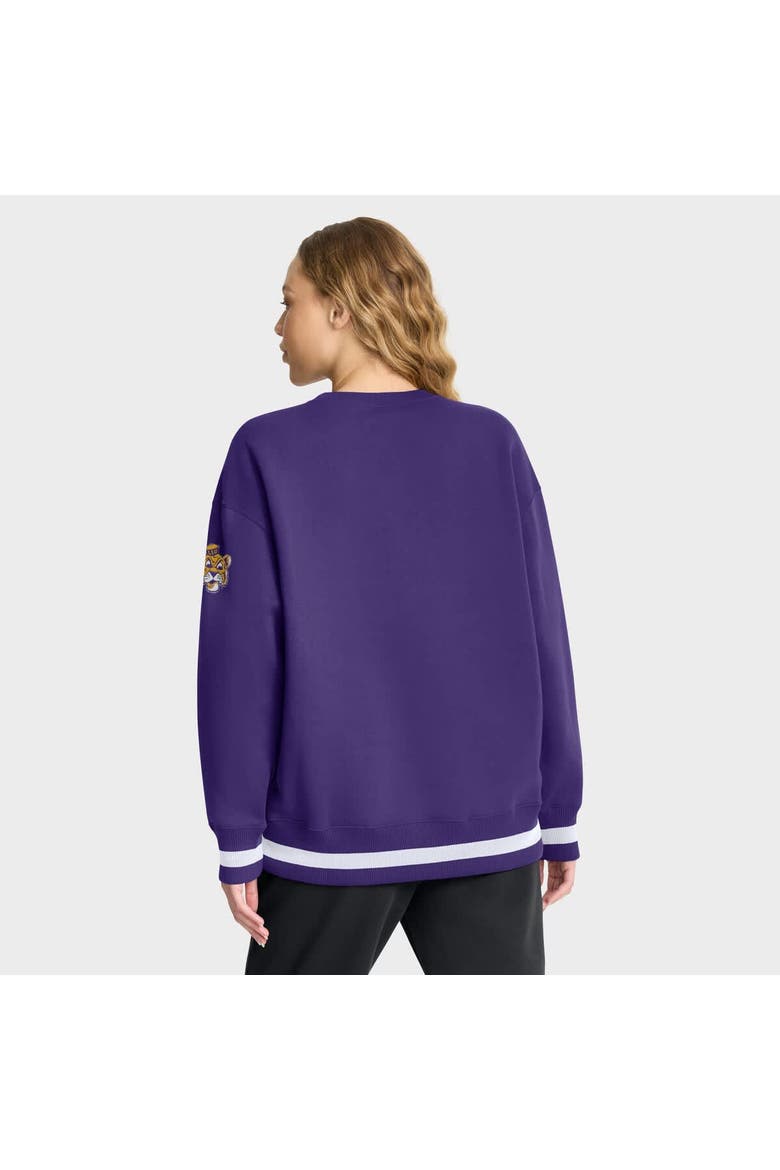 Women's Nike Purple LSU Tigers Oversized Legacy Phoenix Sweatshirt, Alternate, color, Purple