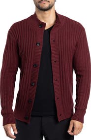 XRAY Stand Collar Cardigan