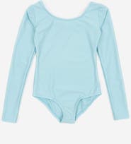 Leveret Girls Long Sleeve Leotard