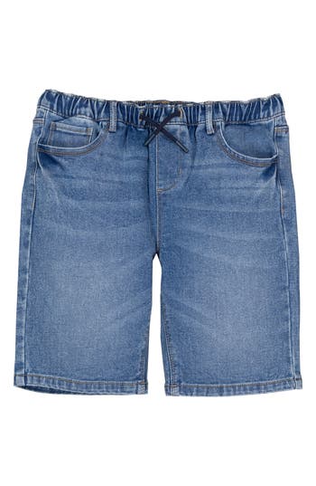 Joe's Kids' Legend Denim Pull-on Shorts In Medium Wash