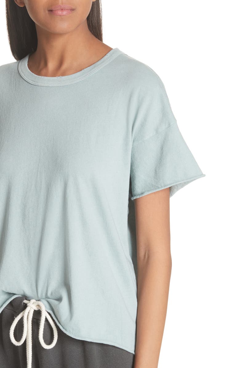 THE GREAT. The Crop Tee, Alternate, color, 