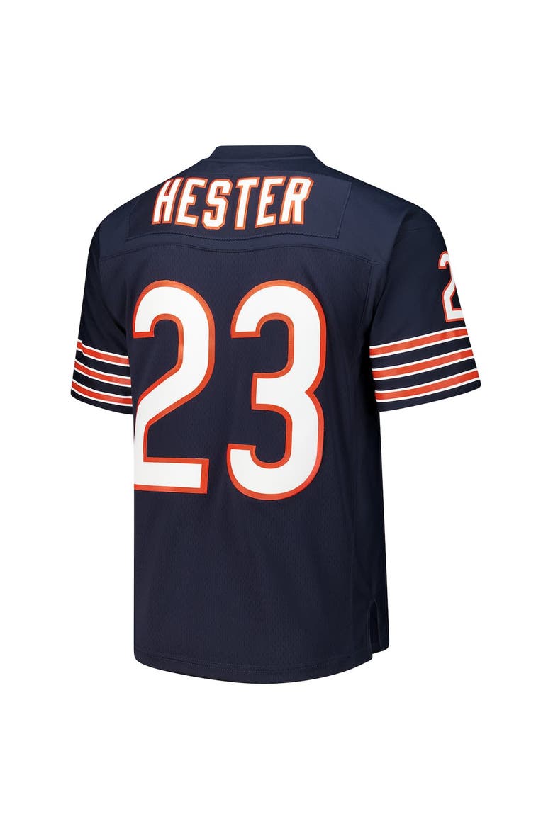 Men's Mitchell & Ness Devin Hester Navy Chicago Bears 1995 Legacy Replica Jersey, Alternate, color, Navy