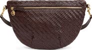 Clare V. Grande Fanny Woven Leather Belt Bag