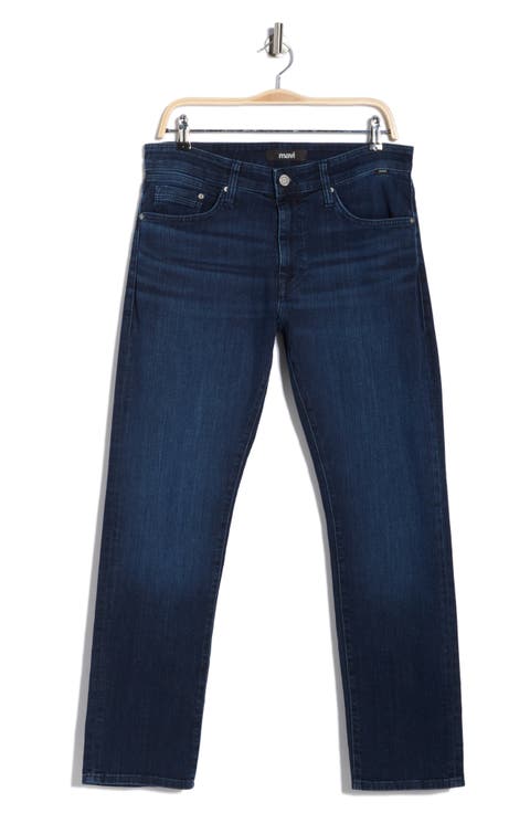 Marcus Slim Straight Leg Jeans (Rinse Brushed Ocean)