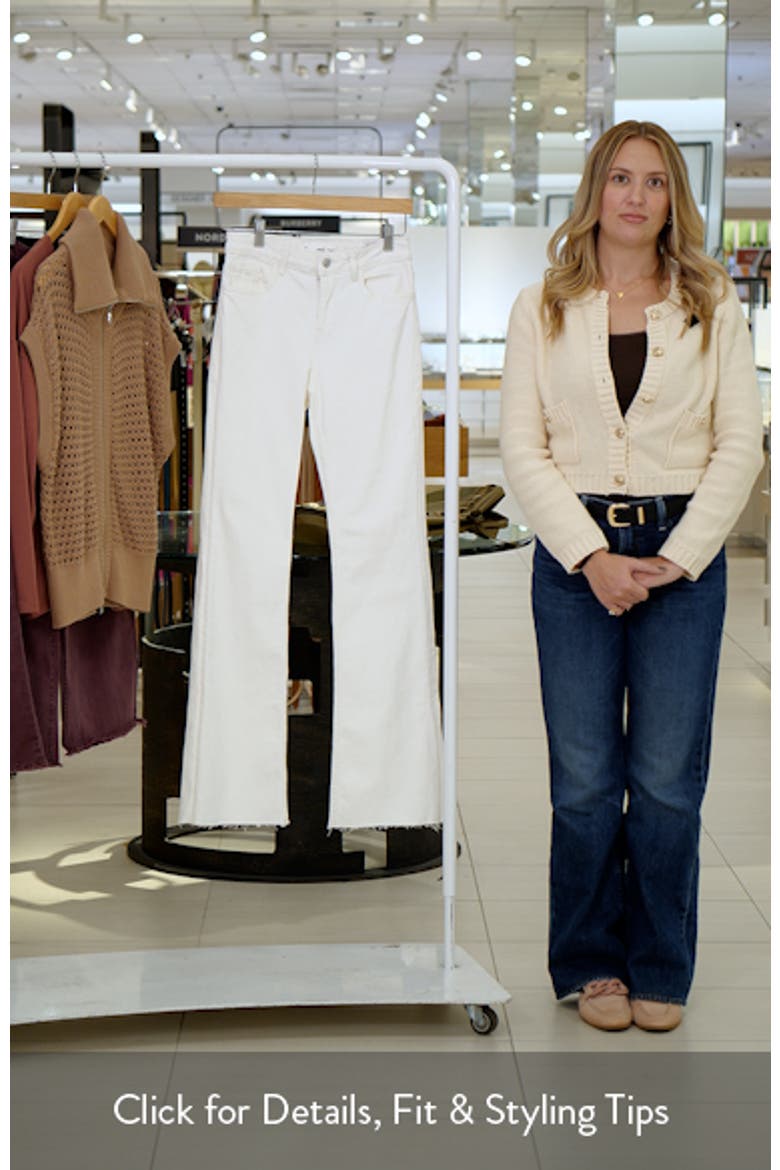 Fiona Mid Rise Flare Jeans video
