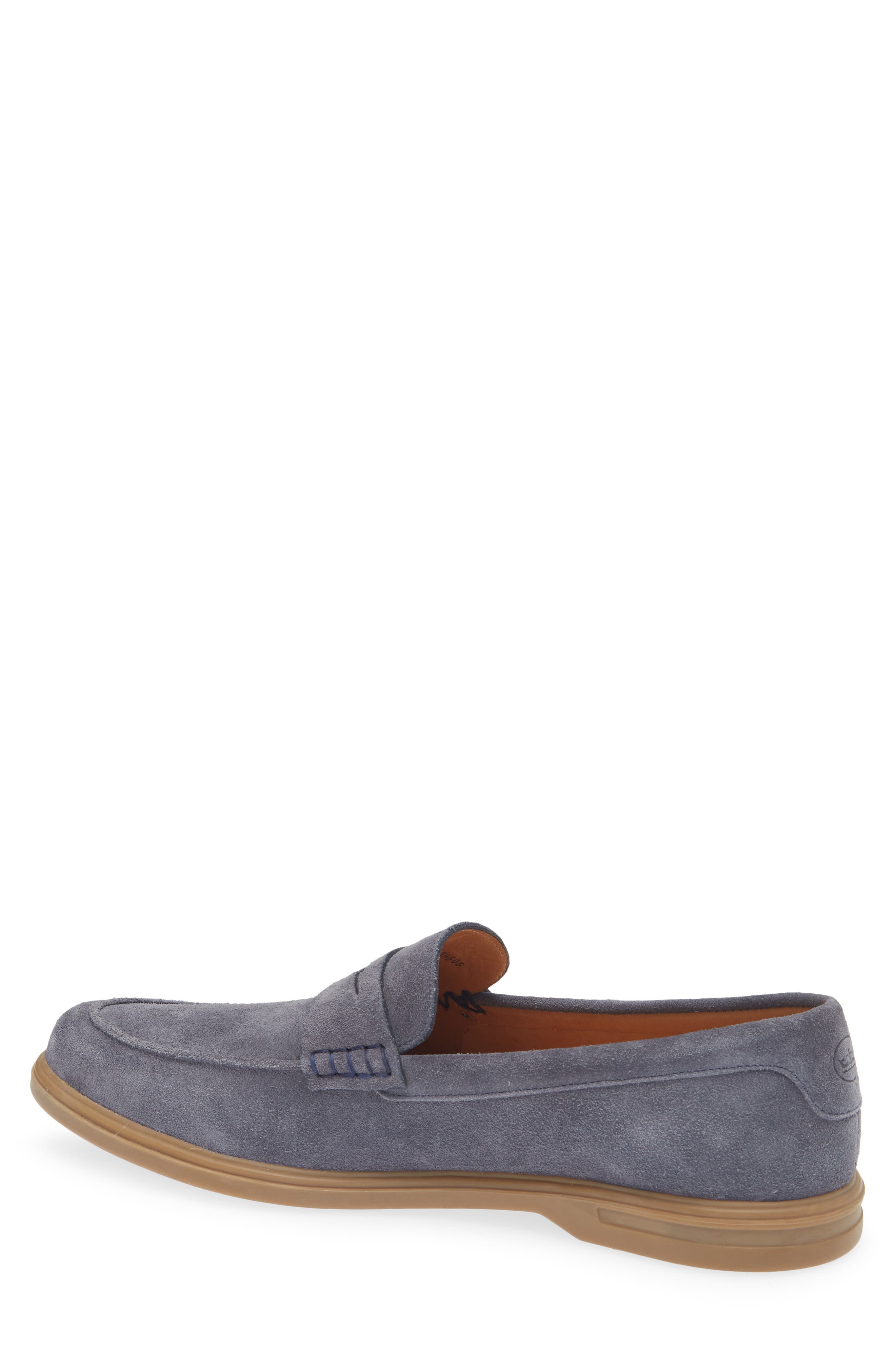 Peter Millar Excursionist Penny Loafer, Alternate, color, Avio Blue