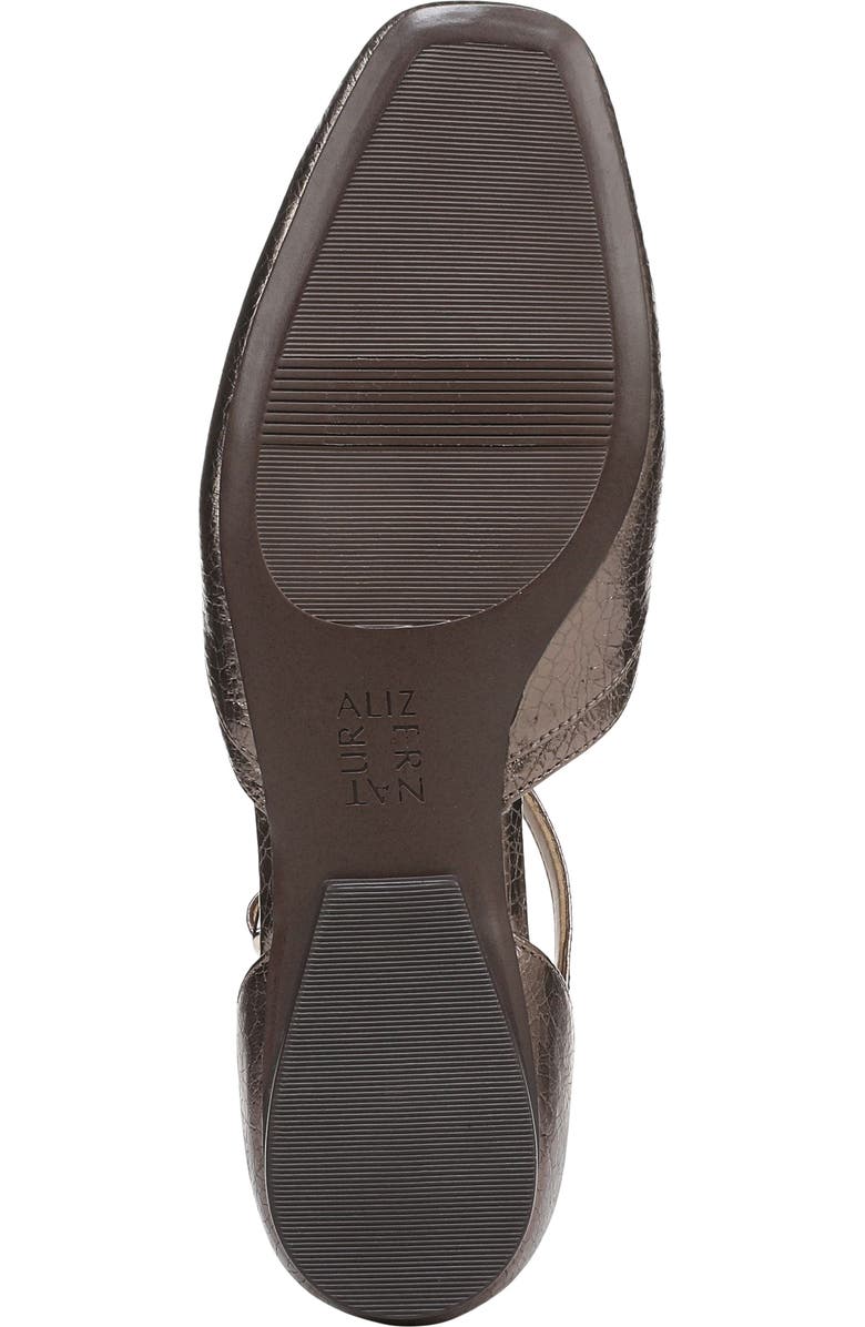 Naturalizer Caresse T-Strap Flat, Alternate, color, Pewter