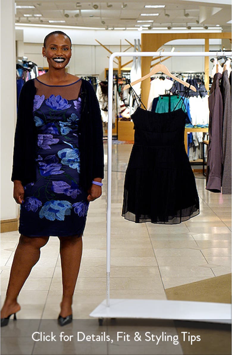 Sleeveless Corset Minidress, sales video thumbnail