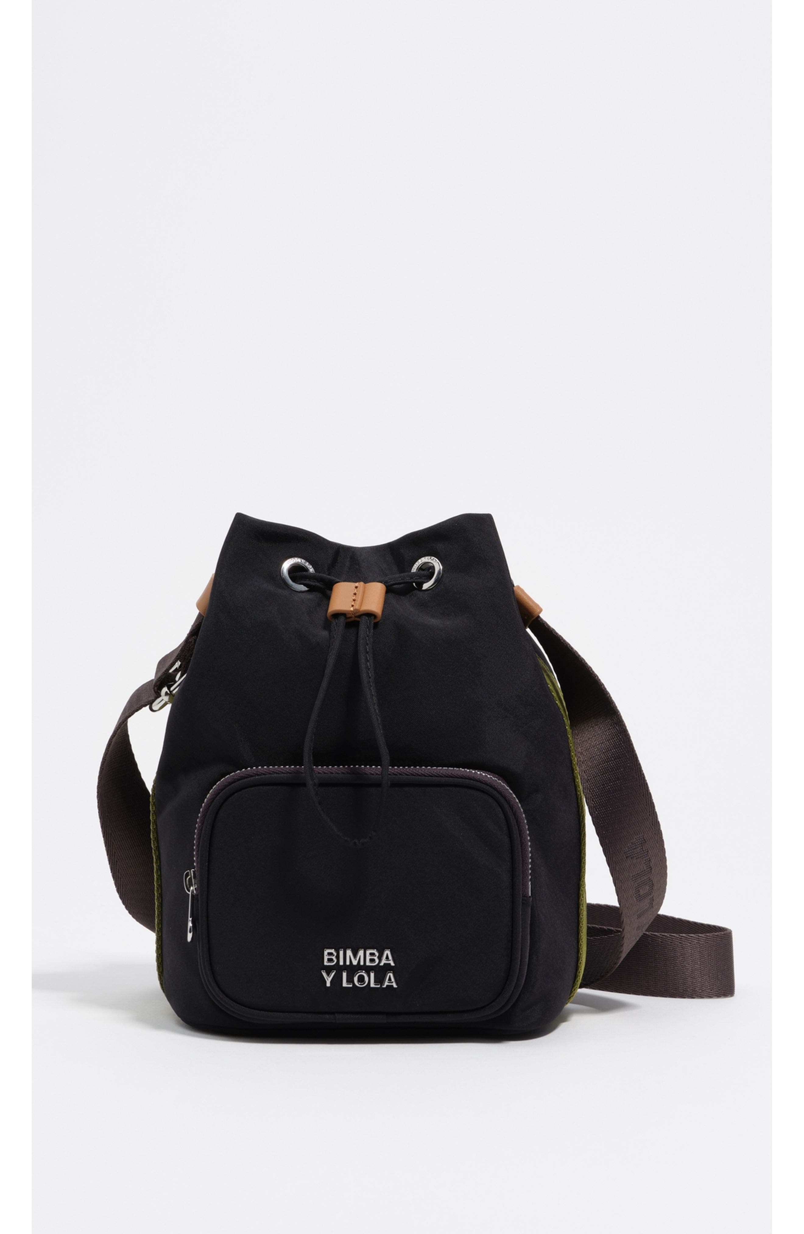 Bimba y Lola Nylon Mini Bag Adjustable Strap, Main, color, 