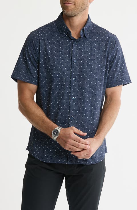 Performance Tech Button-Up Shirt
