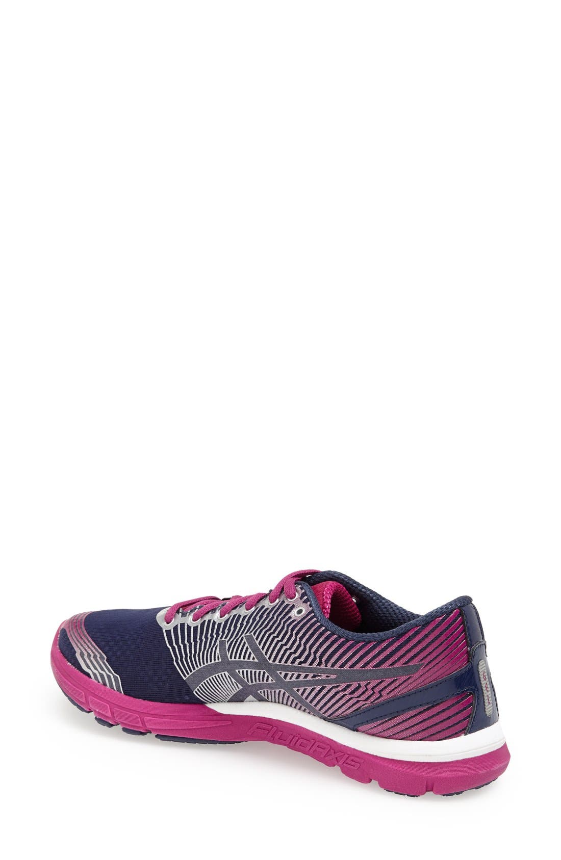 'GEL-Lyte 33 3.0' Running Shoe, Alternate, color, NAVY/ LIGHTNING/ PLUM