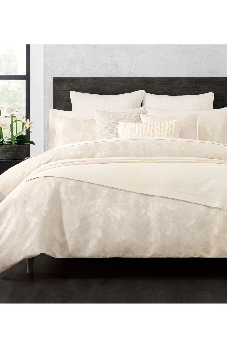 DONNA KARAN Illusion Duvet Cover & Shams Set, Alternate, color, 