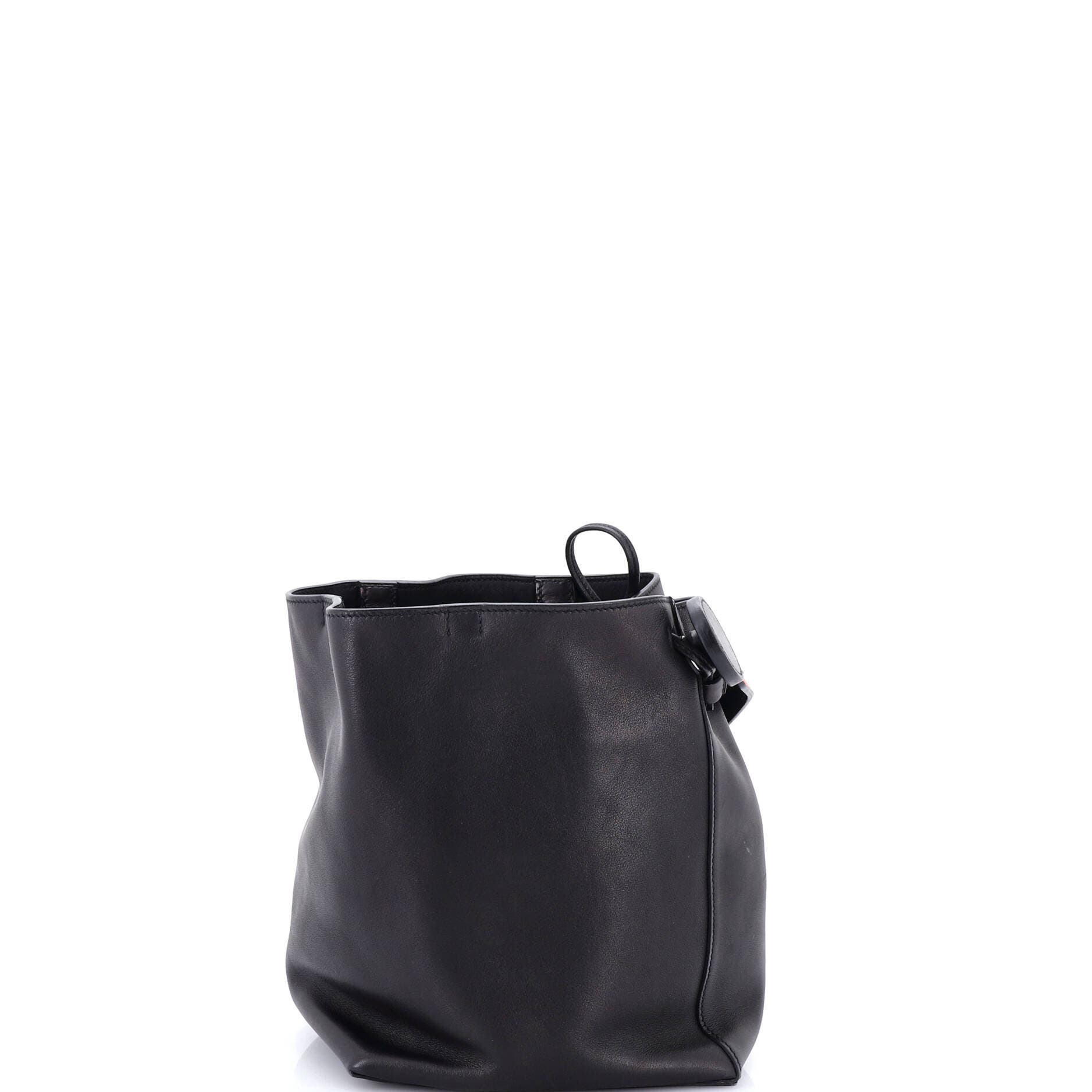 Pre-Owned Hermes Licol Bag Evercolor 17, Alternate, color, Noir