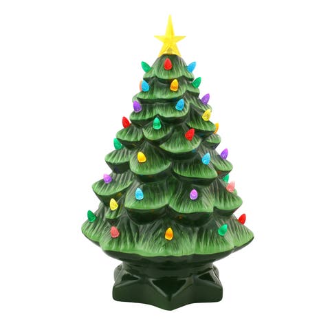 14 in. Nostalgic Ceramic Tree