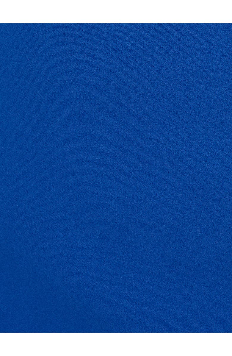 Adrianna Papell Ruffle Crepe Sheath Dress, Alternate, color, Cobalt Blue