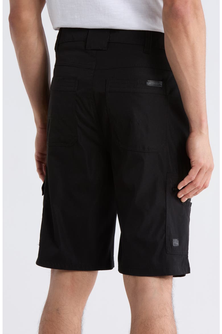 Water Resistant Cargo Shorts, Alternate, color, BLACK