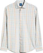 johnnie-O Texel Open Check Everyday Performance Button-Up Shirt