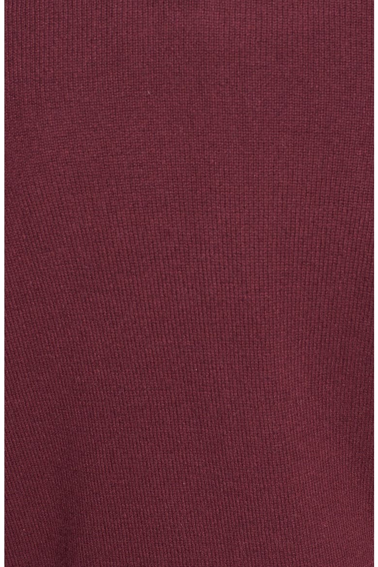 'Sloane' Crewneck Cashmere Sweater, Alternate, color, MAUVE WINE