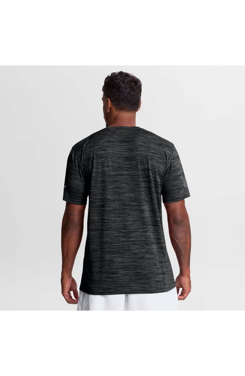 Nike Men's Nike Black Pittsburgh Steelers Sideline Double Covered Dri-FIT Velocity T-Shirt, Alternate, color, Black