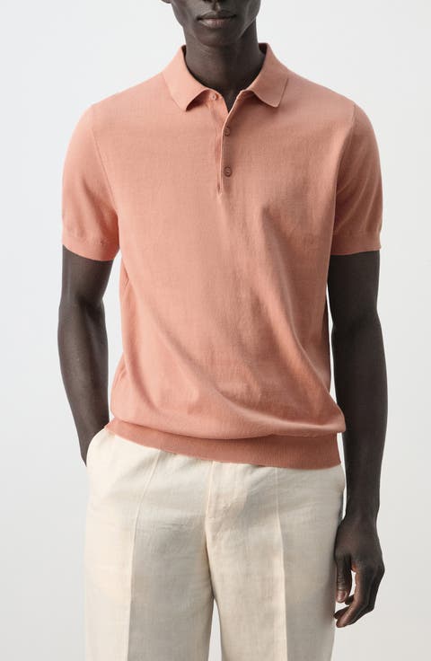 Fine Knit Cotton Polo