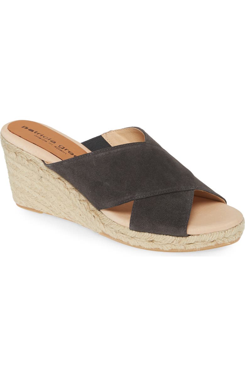 patricia green Annabelle Espadrille Wedge Slide Sandal, Main, color,
