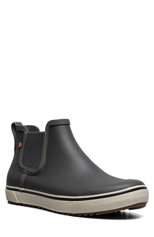 Bogs Kicker Ii Waterproof Chelsea Rain Boot In Gray