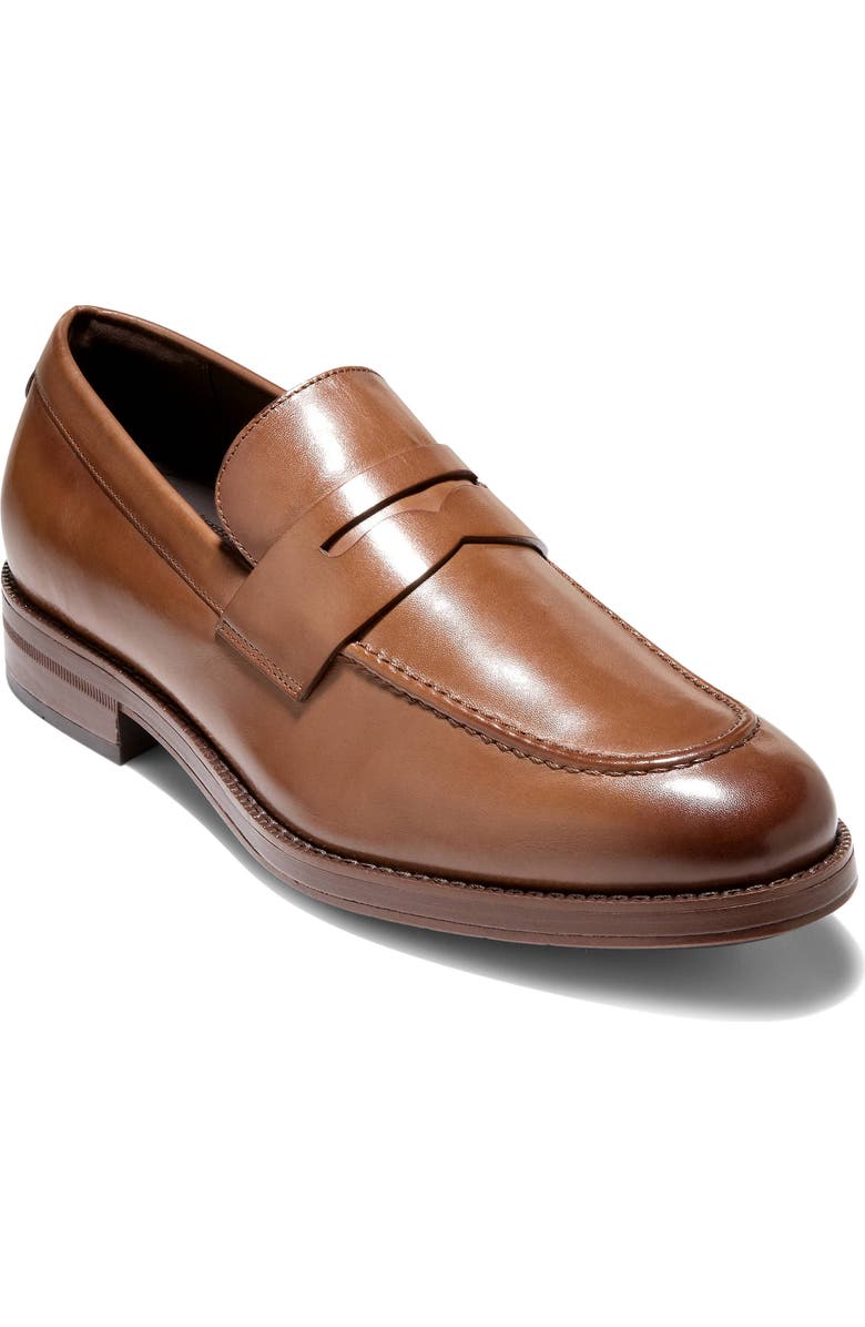 Cole Haan Ledley Grand Penny Loafer, Main, color, British Tan / Dark Natural