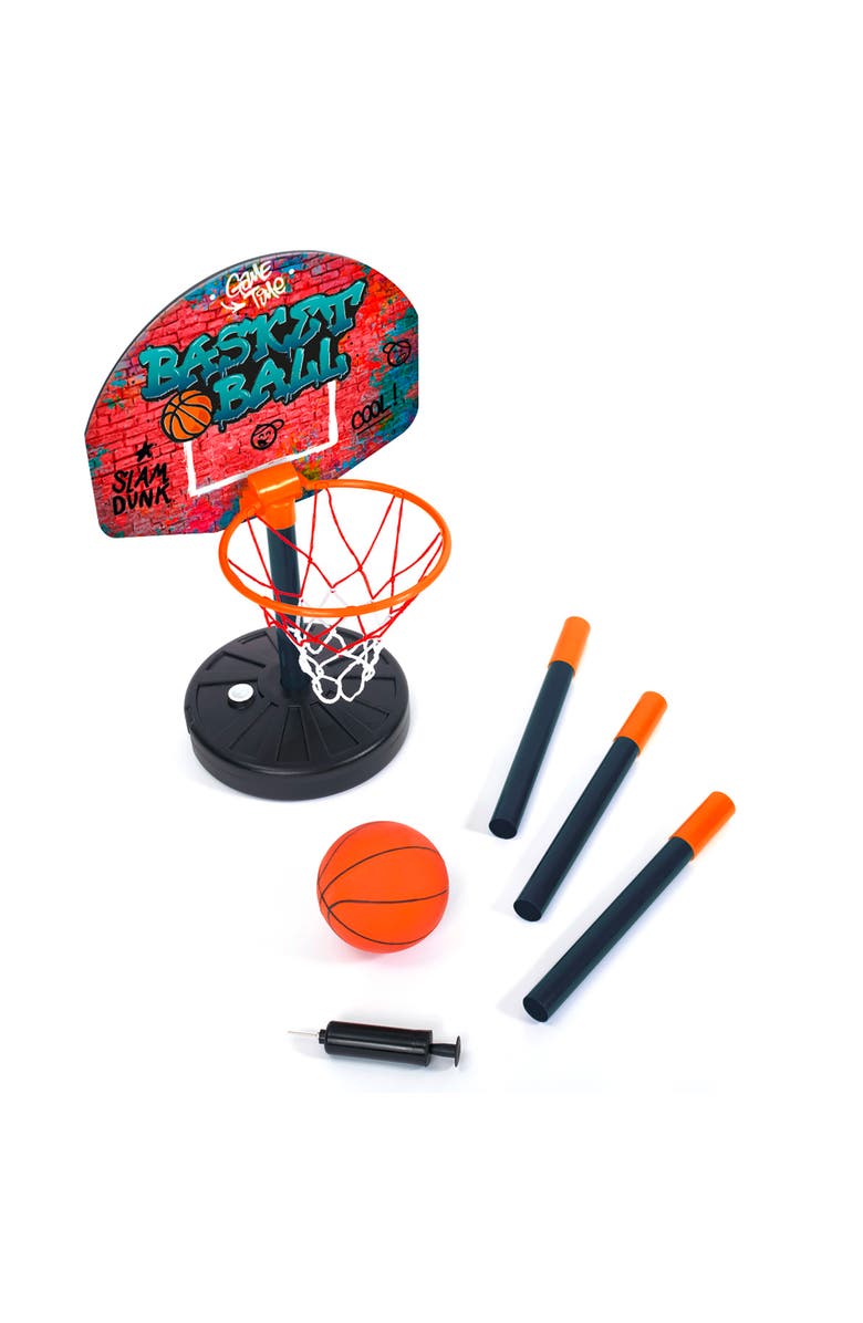 Simba Toys Basketball Hoop Play Set, Main, color, Multicolored