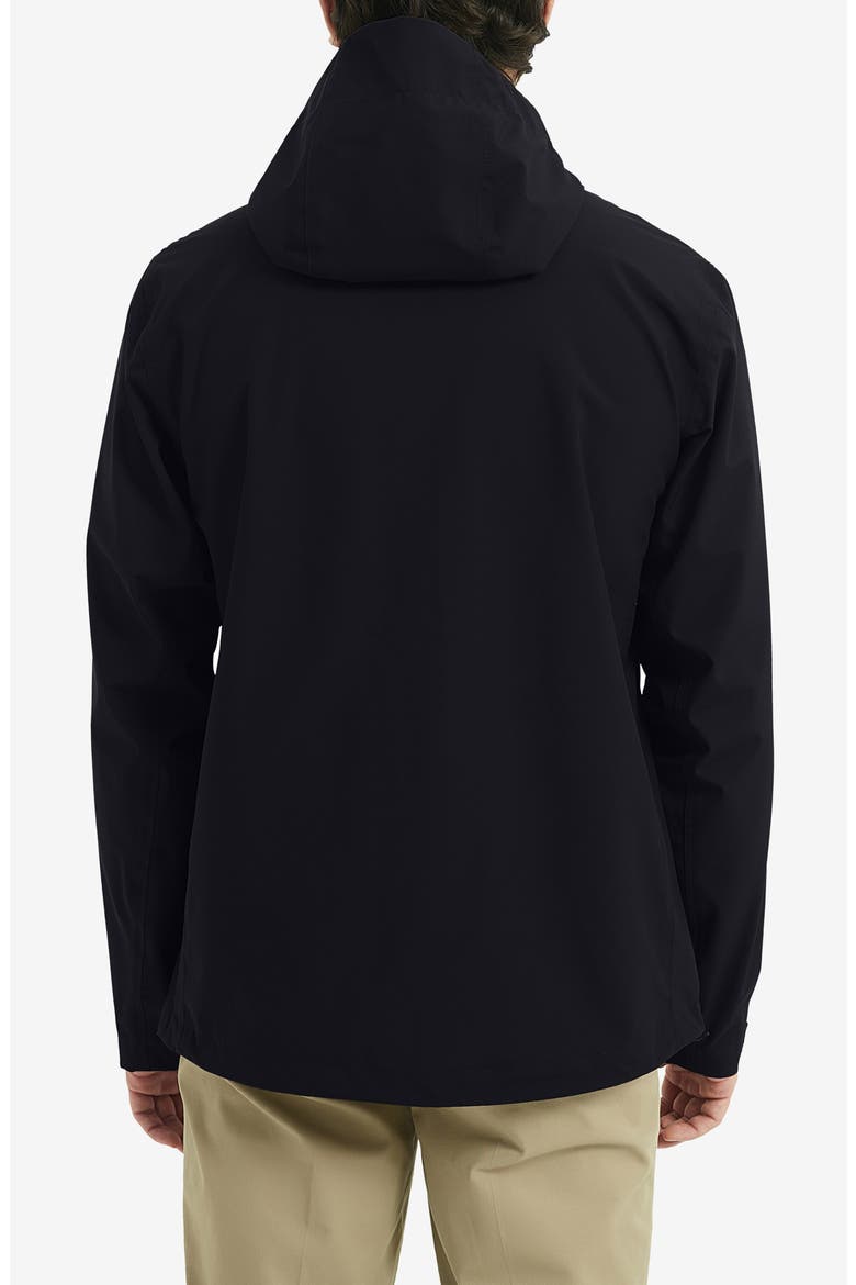 Seam Sealed 2.0 Waterproof Hooded Jacket, Alternate, color, BLACK