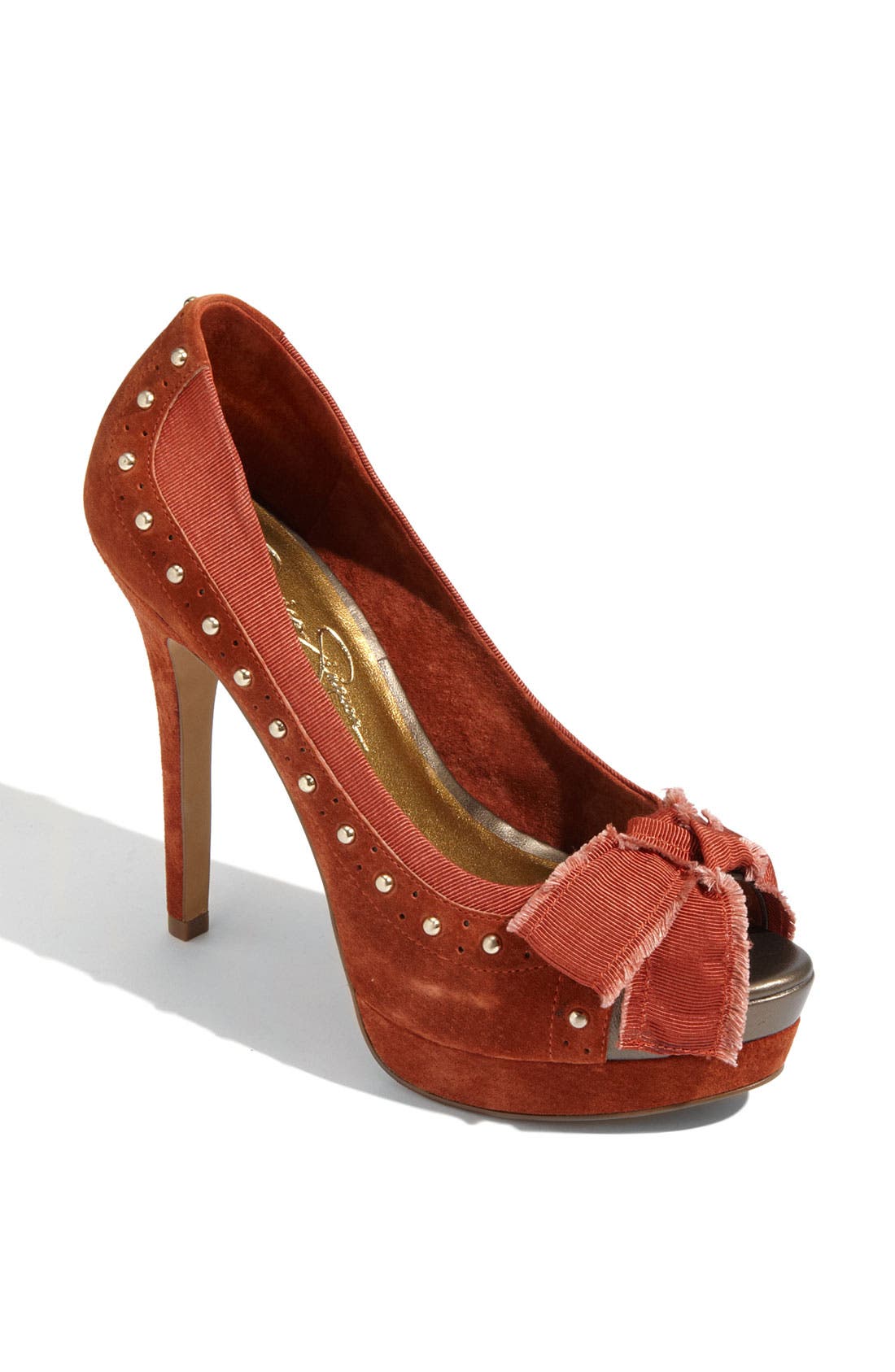 'Easten' Pump, Main, color, SIENNA