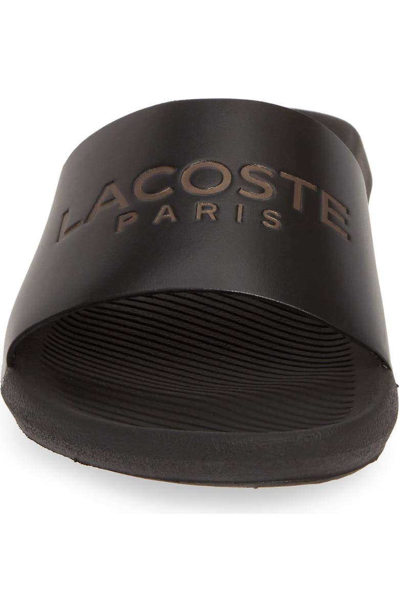 Lacoste Croco Slide Sandal, Alternate, color,