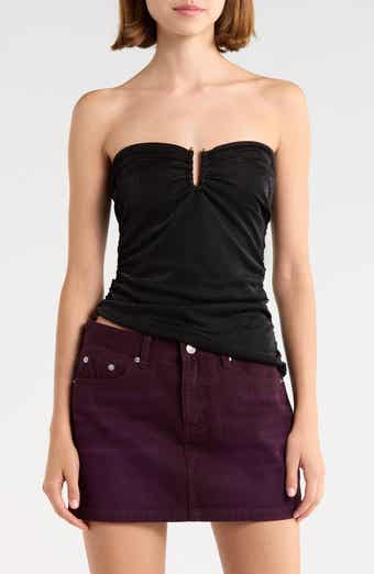 Reminisce Hardware Strapless Top