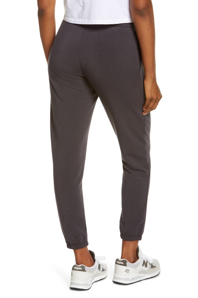 Women's MWL Superbrushed Easygoing Sweatpants, Alternate, color, BLACK COAL