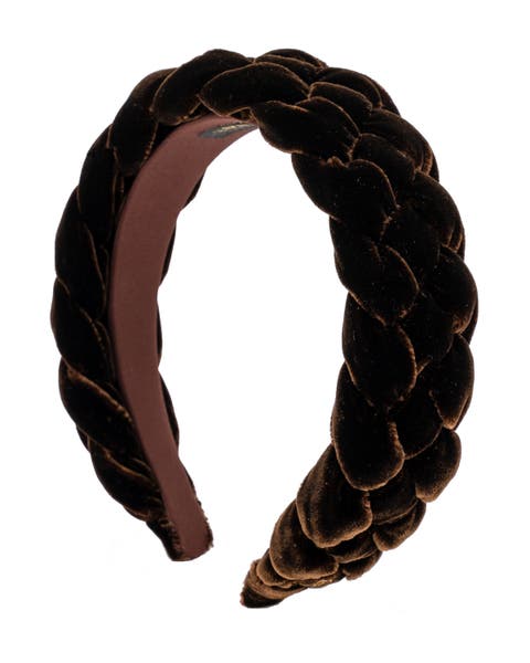 Nocturne Braided Velvet Headband