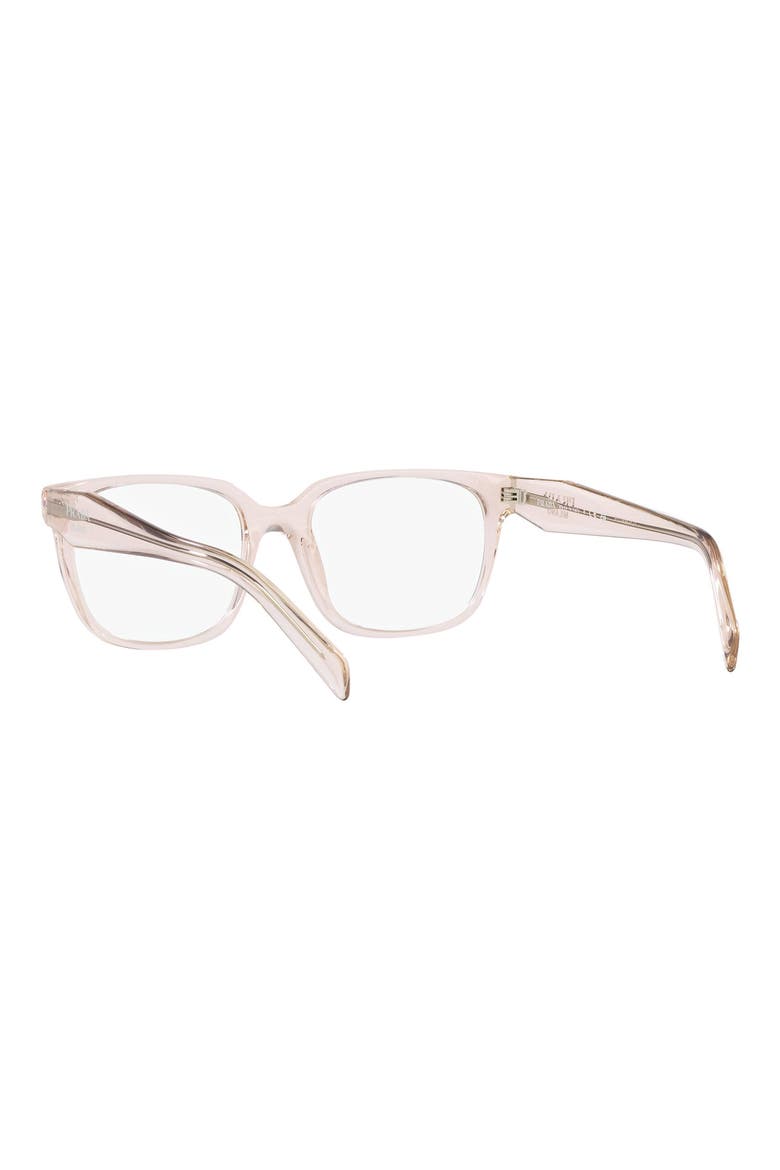 52mm Rectangular Optical Glasses, Alternate, color, PINK