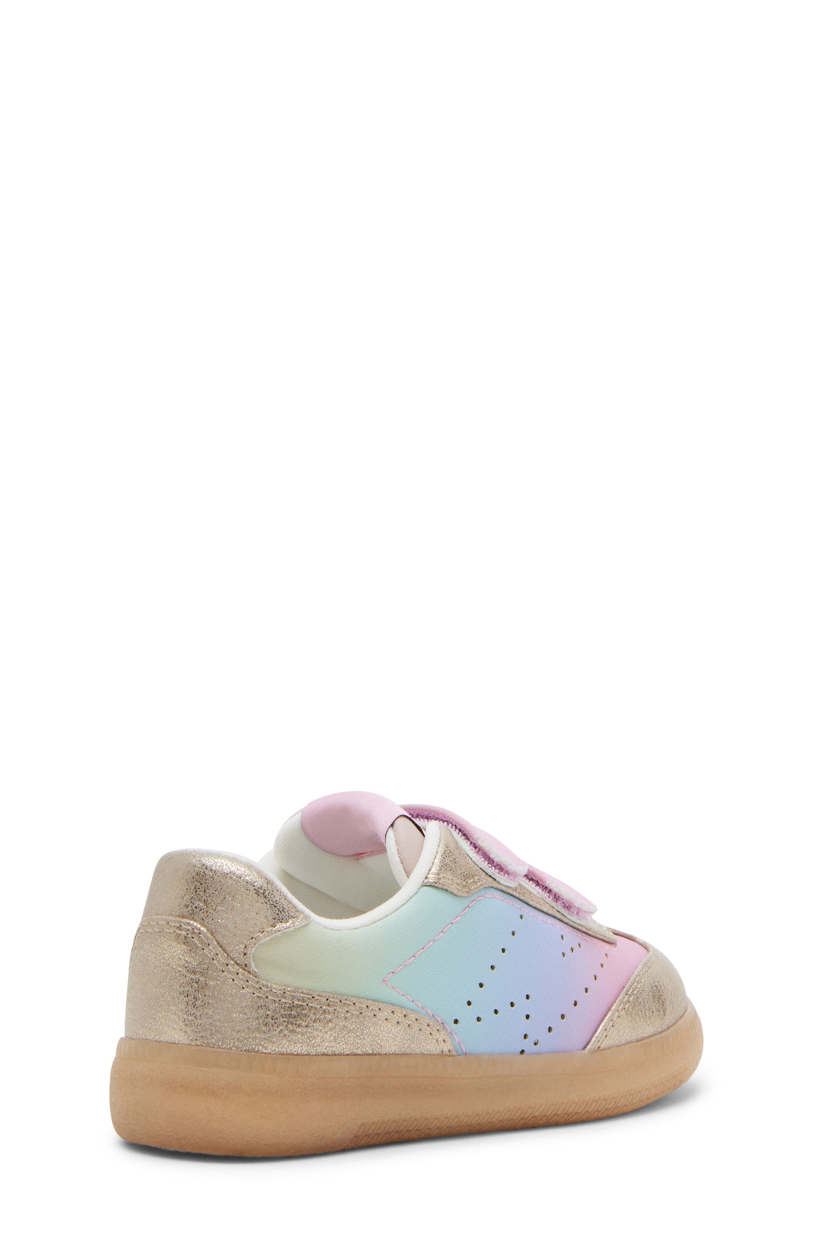 Steve Madden Kids' Lax Metallic Colorblock Sneaker, Alternate, color, 