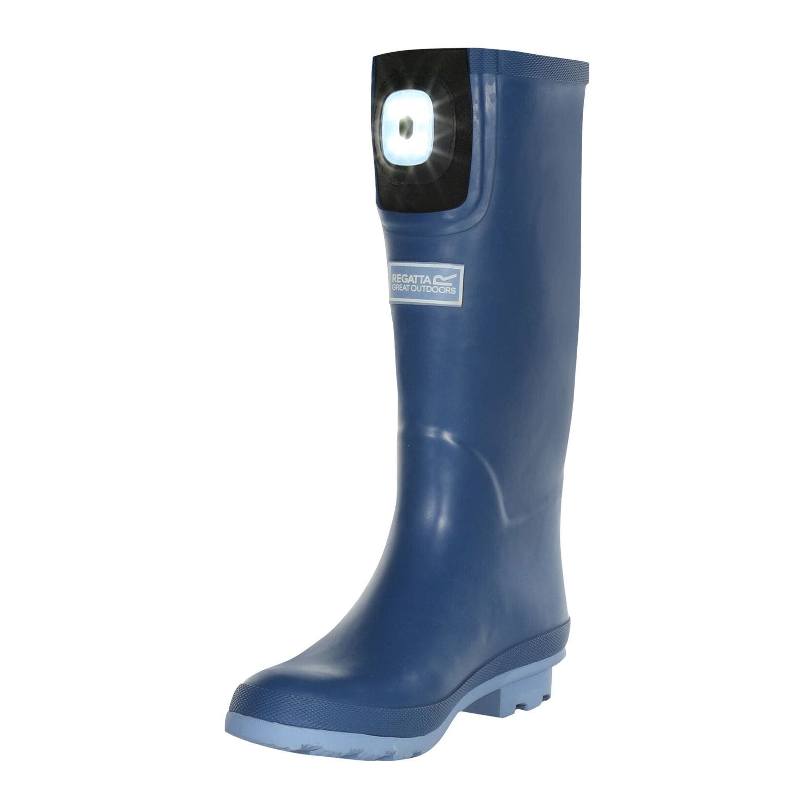 Fairweather Shine Led Galoshes, Alternate, color, Slate Blue